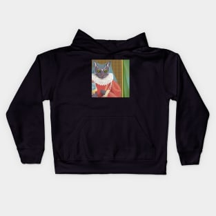 The Wife of the Earl of Tabby a Cats of Color Series Kids Hoodie